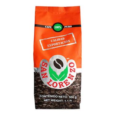 Café San Lorenzo molido puro de exportación 500 g