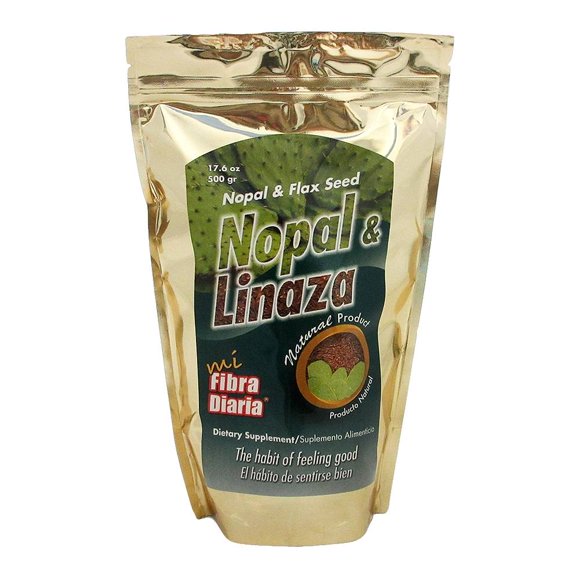 Suplemento alimenticio Mi Fibra Diaria nopal y linaza 500 g