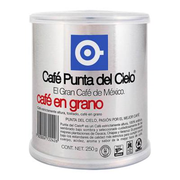 Café en grano Punta del Cielo 250 g