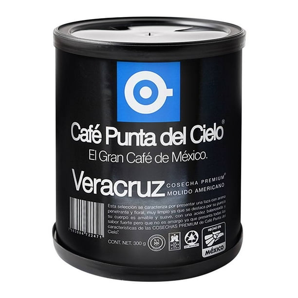 Café Punta del Cielo Veracruz molido americano en lata 300 g