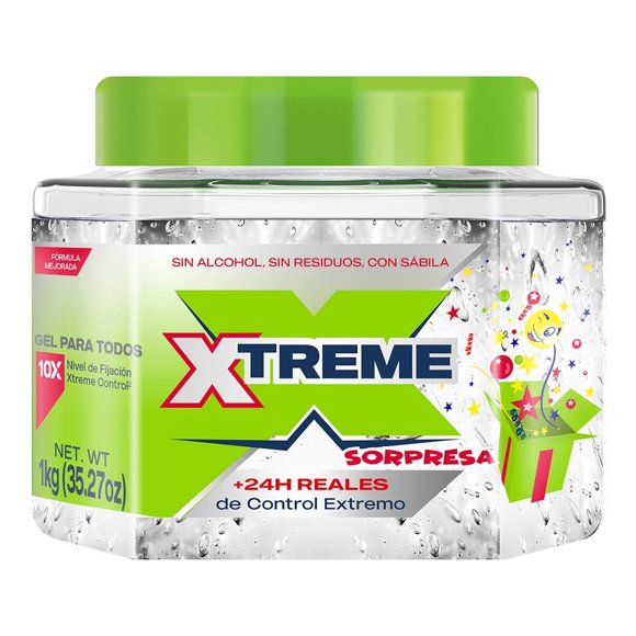 Gel para cabello Xtreme sorpresa 1 kg