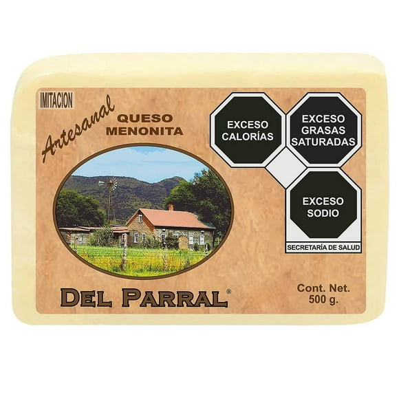 Imitación queso menonita Del Parral artesanal 500 g