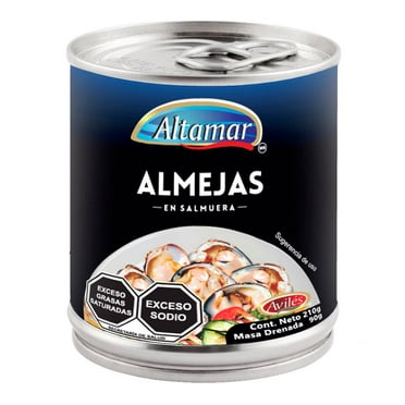 Almejas Altamar en salmuera 210 g