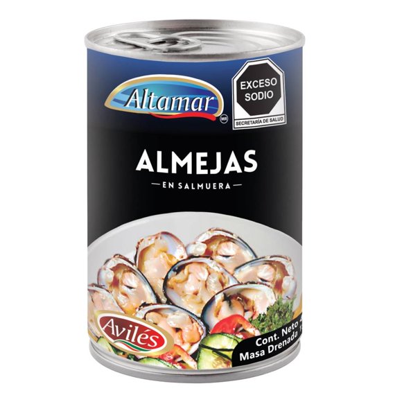 Almejas Avilés Altamar en salmuera 410 g