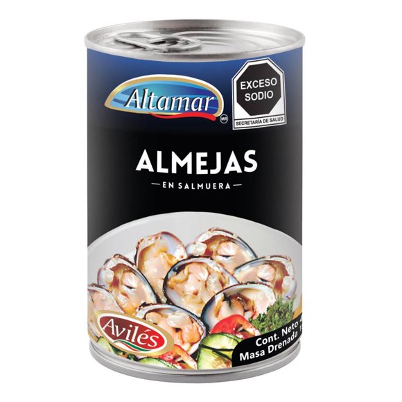 Almejas Altamar en salmuera 410 g