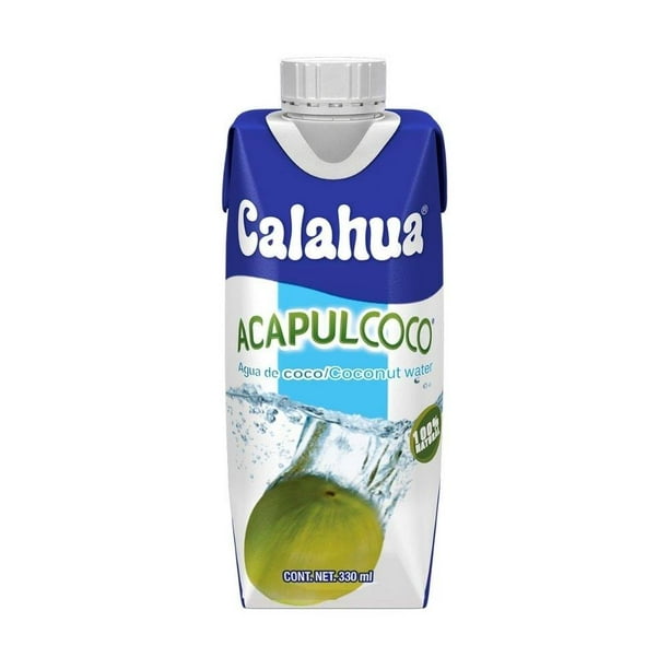 Agua de coco Calahua Acapulcoco 330 ml