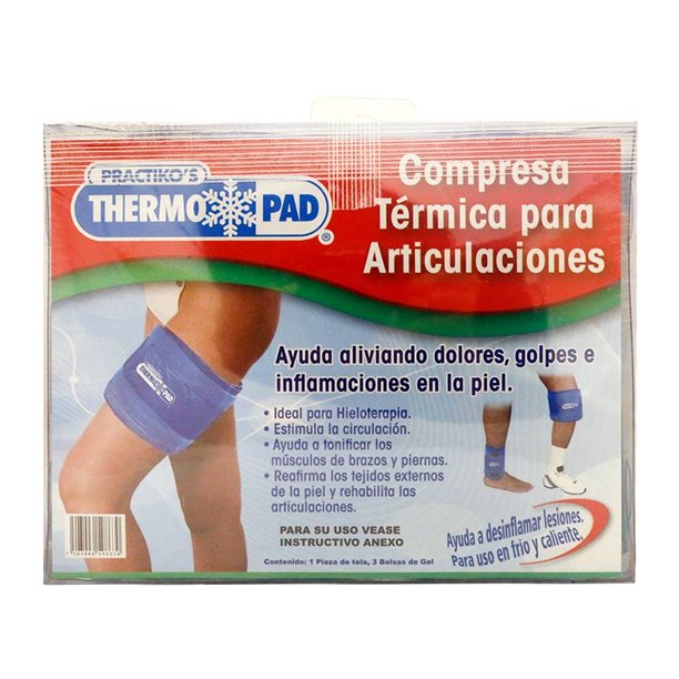 Compresa térmica Thermo Pad para articulaciones relajante 1 pza