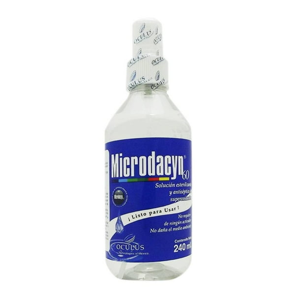 Solución esterilizante y antiséptica Microdacyn 60, 240 ml