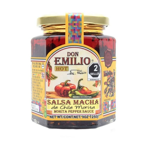 Salsa macha Don Emilio de chile de morita 250 g