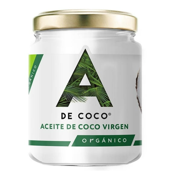 Aceite de coco A de Coco orgánico extra virgen 420 ml