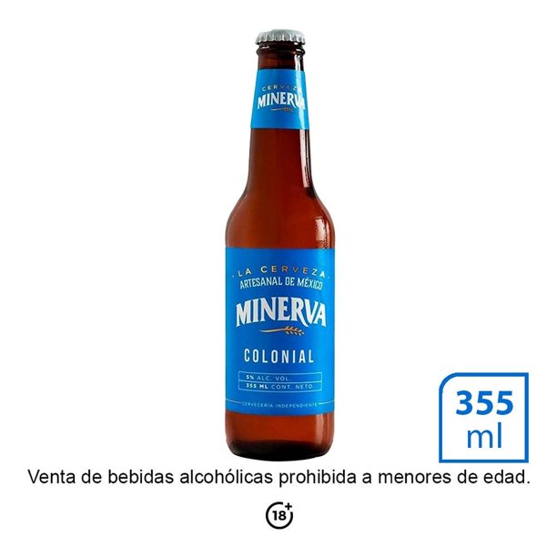 Cerveza Minerva colonial 355 ml