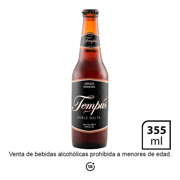 Cerveza Tempús doble malta 355 ml