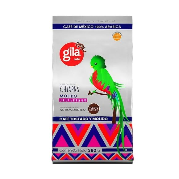 Café Gila Chiapas tostado y molido 380 g