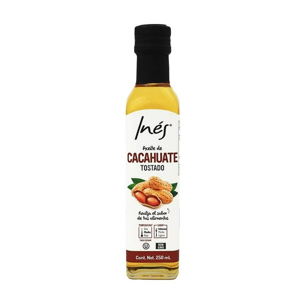 Aceite de cacahuate Inés tostado 250 ml