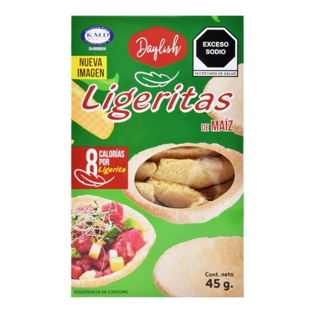 Tostadas infladas Daylish de maíz 45 g