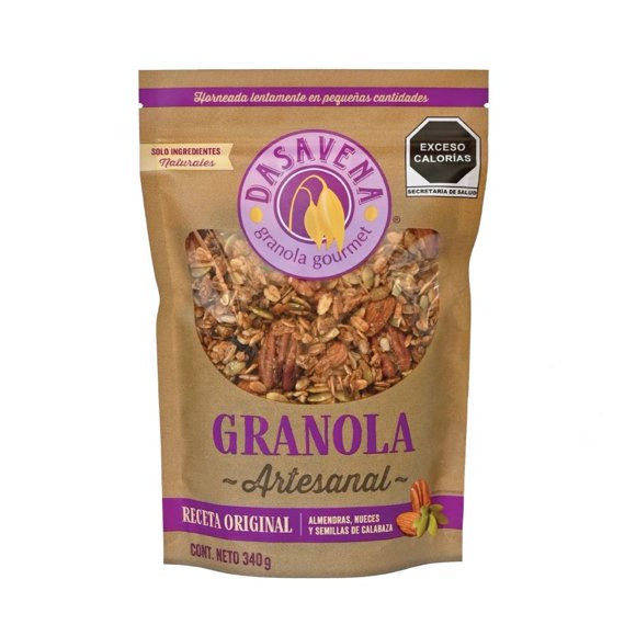 Granola Dasavena artesanal almendras y nueces 340 g