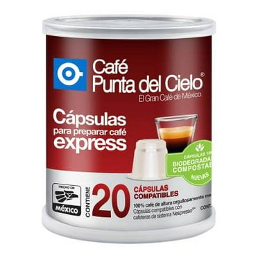 Cápsulas de café Punta del Cielo express 100 g