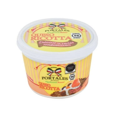 Queso ricotta Portales bajo en grasa 500 g