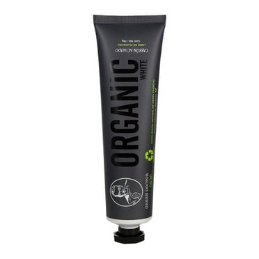 Pasta dental natural Green Doctor Organic White con carbón activado 110 g