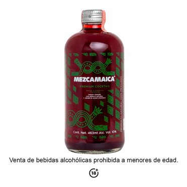 Bebida alcohólica preparada Mezcamaica jamaica 463 ml