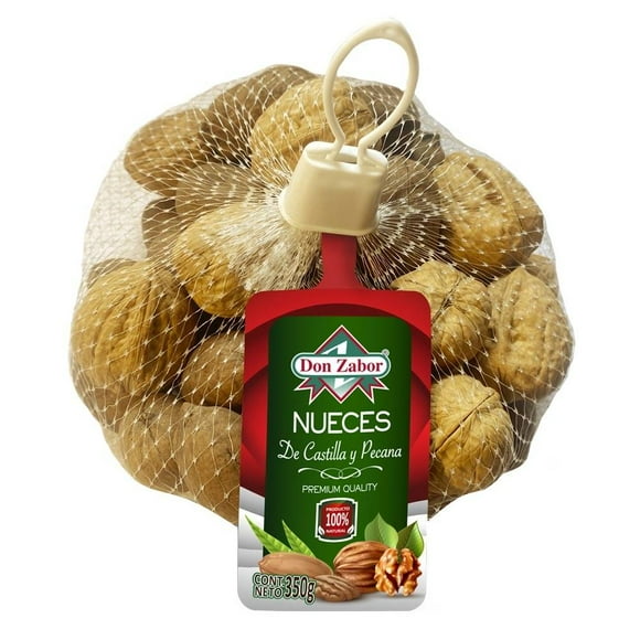 Nueces de castilla y pecanas Don Zabor 350 g