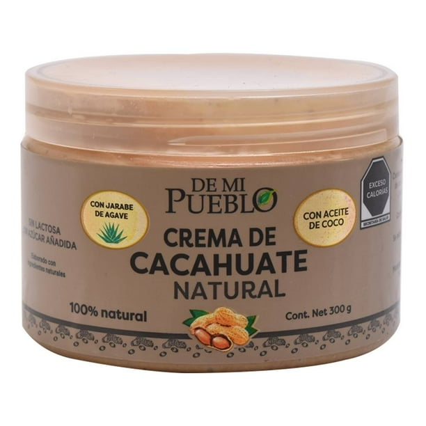 Crema de cacahuate De mi Pueblo natural 300 g