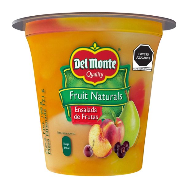 Ensalada de frutas Del Monte Fruit Naturals 198 g