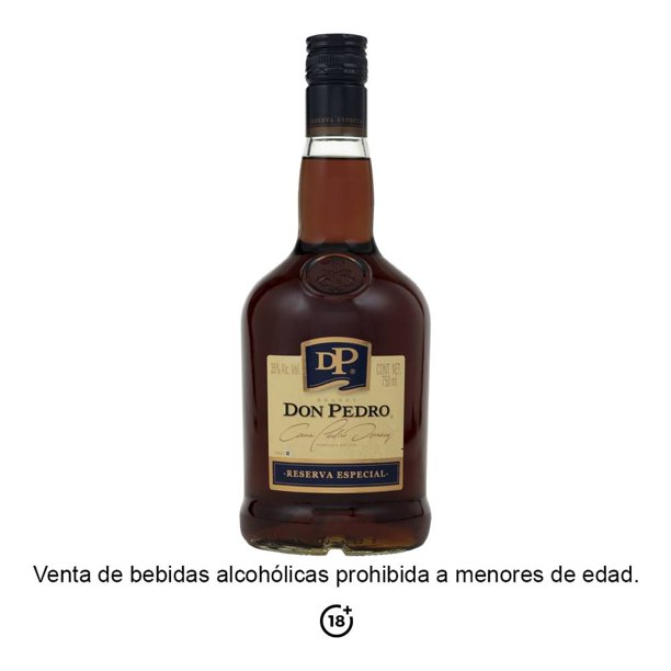 Brandy Don Pedro reserva especial 750 ml