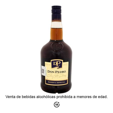 Brandy Don Pedro Casa Pedro Domecq reserva especial 1 l