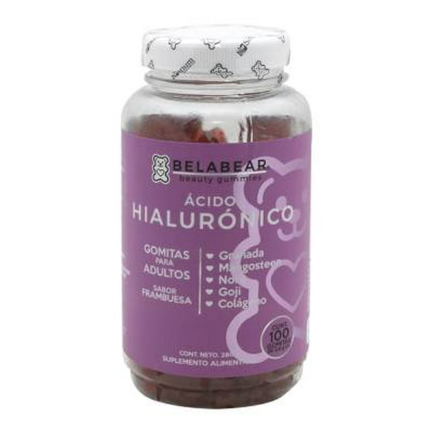 Ácido hialurónico Belabear sabor frambuesa 280 g