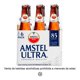 thumbnail image 1 of Cerveza Amstel Ultra lager 6 botellas de 355 ml c/u, 1 of 4