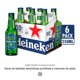 thumbnail image 1 of Cerveza Heineken sin alcohol 6 botellas de 250 ml c/u, 1 of 4