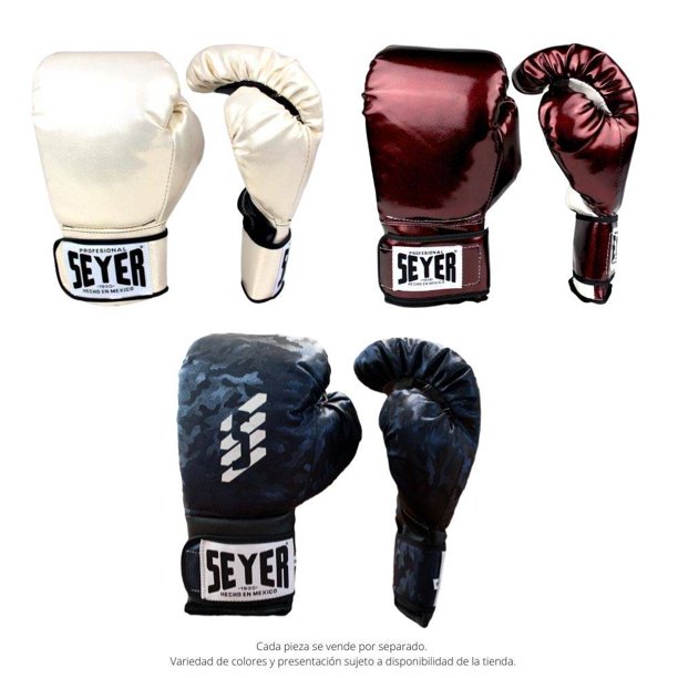 Guantes de Box Seyer Pro con Velcro Mediano Varios Modelos 1 pza