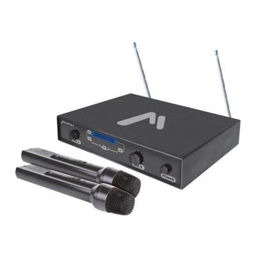 Micrófono Inalámbrico Mitzu Negro 12-3004