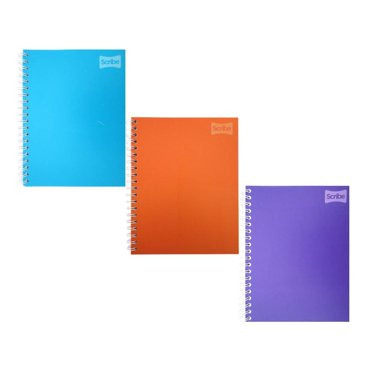 Cuaderno profesional Scribe de cuadro chico varios colores 200 hojas 1 pza