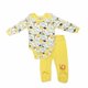 thumbnail image 1 of Pañalero con Pantalón Baby Circus Unisex Talla 0 Meses Animales Amarillo 2 Piezas, 1 of 3