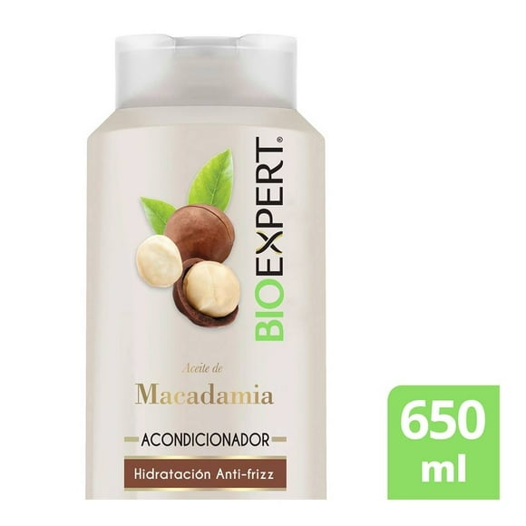 Acondicionador BioExpert aceite de macadamia anti frizz 650 ml