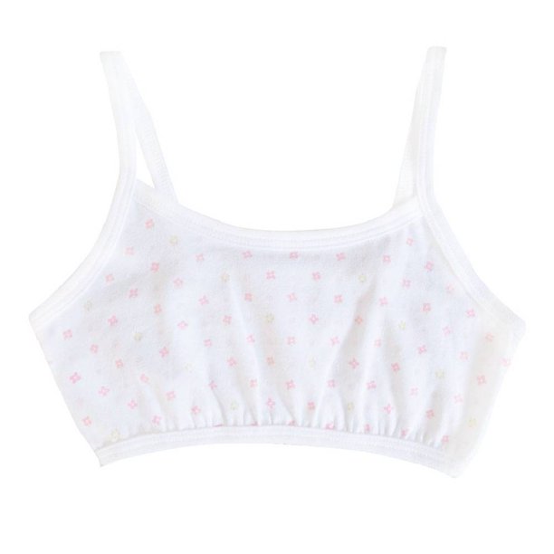 Corpiño Baby Creysi para Niña Flores Blanco Talla 8