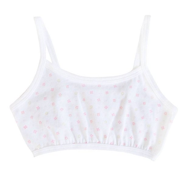 Corpiño Baby Creysi para Niña Flores Blanco Talla 10