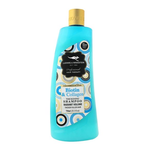 Shampoo Ludwig & Wiggstein biotin & collagen 750 ml