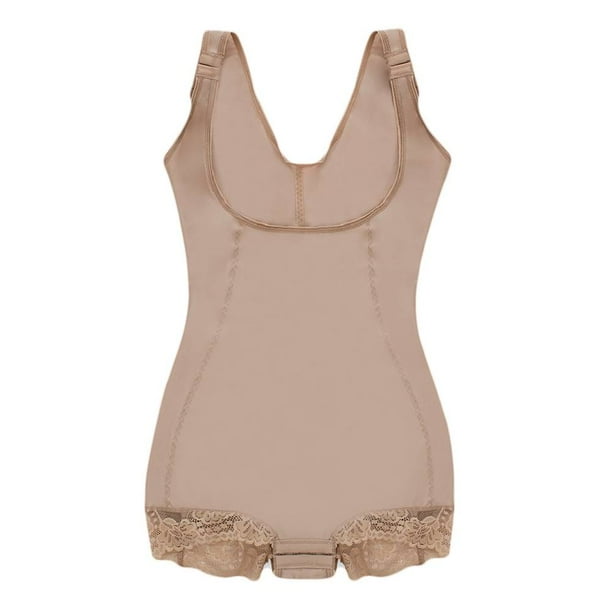 Body Faja Berlei Talla M con Broche Champagne