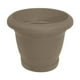 thumbnail image 3 of Maceta Florencia Plastic Trends 10 Pulgadas Taupe, 3 of 4