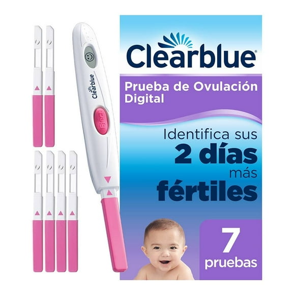 Prueba de ovulación Clearblue digital 7 pzas