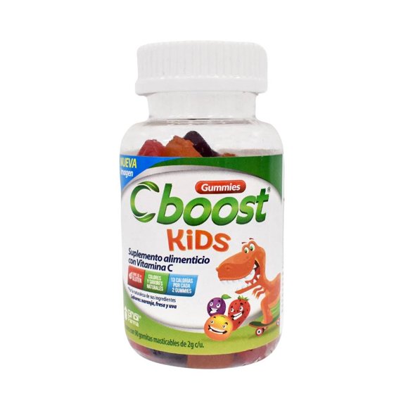 Suplemento alimenticio C-Boost kids 90 gomitas masticables de 2 g c/u