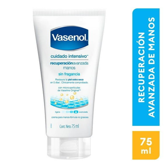 Crema para manos Vasenol cuidado intensivo 75 ml