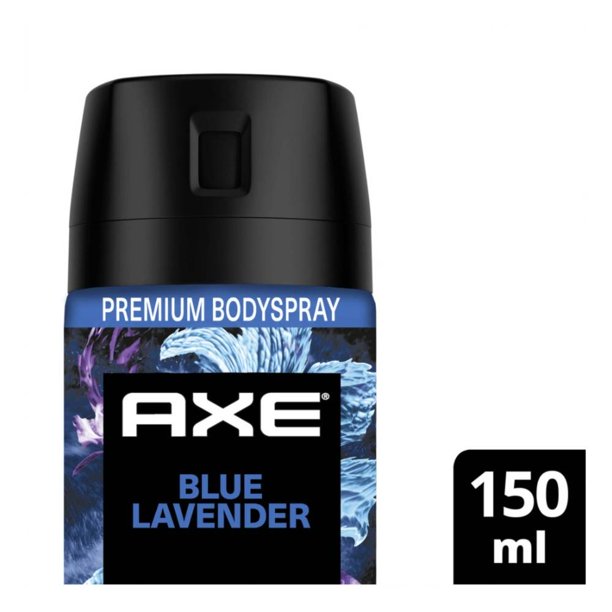 Desodorante Axe body spray blue lavender menta + ámbar 150 ml