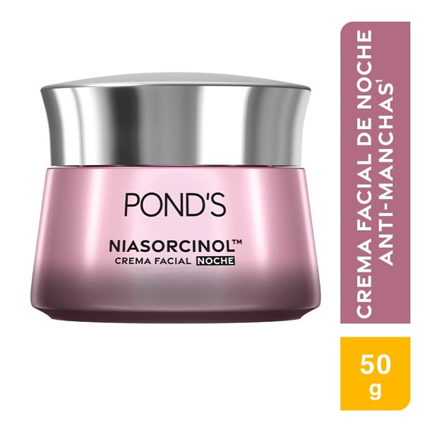 Crema facial Pond's Bright Miracle Ultimate Clarity de noche Niasorcinol antimanchas 50 g