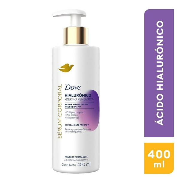 Sérum corporal Dove dermo renovador con ácido hialurónico 400 ml