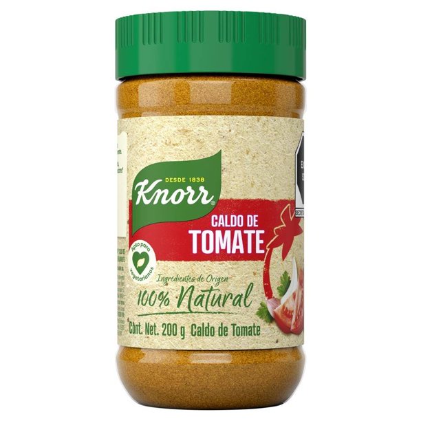 Caldo de tomate Knorr 100% natural en polvo 200 g