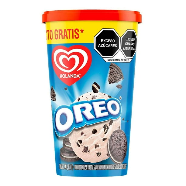 Helado Holanda Oreo sabor vainilla con trozos de galleta 1.17 l